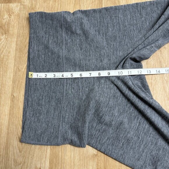 GAPFIT STUDIO SKY HIGH LEGGINGS SIZE M GRAY HEATHERED HIGH RISE STRETCH ATHLETIC - Picture 8 of 9